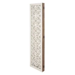 Farmhouse Wood Patterned Room Divider Screen White - Olivia & May 26 Farmhouse Wood Patterned Room Divider Screen White - Olivia & May -Baxton Studio Shop GUEST 39b899fc 6a9a 4ffb 8145 0b357581ffce