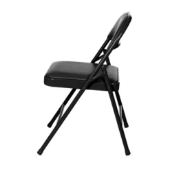 Set Of 4 Vinyl Padded Steel Folding Chairs - Hampden Furnishings -Baxton Studio Shop GUEST 39f613d3 f9e0 48cc ad9c 03010920548f