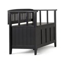 Normandy Solid Wood Entryway Storage Bench - Wyndenhall -Baxton Studio Shop GUEST 3ac0dcdf 41c9 4bfd 9810 9d8ce3cde467