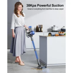 Buture VC60 Cordless Vacuum Cleaner, 450W 38Kpa For Home For Pet Hair/Carpet/Hard Floor -Baxton Studio Shop GUEST 3ae427b3 8d8b 4128 b2f2 c96f05e6bac5 1