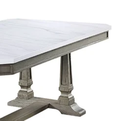 71" Zumala Dining Table Marble/Weathered Oak Finish - Acme Furniture 7 71" Zumala Dining Table Marble/Weathered Oak Finish - Acme Furniture -Baxton Studio Shop GUEST 3b096d69 ed28 4075 ac28 9b6c014aaf3e