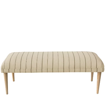 Fullerton Upholstered Bench In Patterns - Skyline Furniture 6 Fullerton Upholstered Bench In Patterns - Skyline Furniture - Image 6