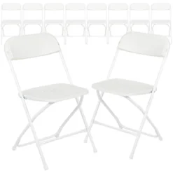 Emma And Oliver Set Of 10 Stackable Folding Plastic Chairs - 650 LB Weight Capacity 34 Emma And Oliver Set Of 10 Stackable Folding Plastic Chairs - 650 LB Weight Capacity -Baxton Studio Shop GUEST 3b809a57 67e1 4b56 9a00 e7020d7af5b7