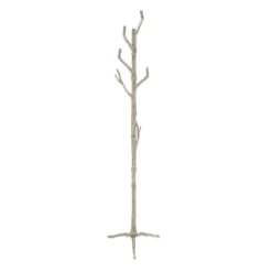 Eclectic Metal Coat Rack Silver - Olivia & May