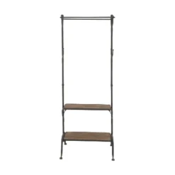 Industrial Metal Coat Rack Black - Olivia & May -Baxton Studio Shop GUEST 3ba05dc0 d2f5 4dc2 83bc 7ab973a7af61
