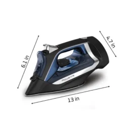 Rowenta Steam Iron Access Steam Vertical Steaming Blue/Black -Baxton Studio Shop GUEST 3ba4ba98 cbda 4258 879c 0e8aeb56f4f2
