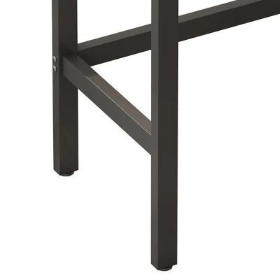 Modern Design Kitchen Long Dining Table Set With 3 Stools - ModernLuxe 7 Modern Design Kitchen Long Dining Table Set With 3 Stools - ModernLuxe - Image 7