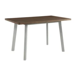 5pc Bedford Standard Height Dining Table Set With 4 Chairs Brown - Picket House Furnishings