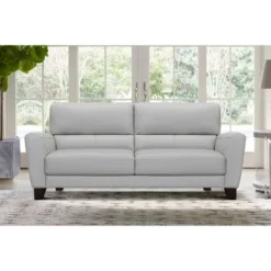 81" Kester Genuine Leather Square Arm Sofa - Armen Living -Baxton Studio Shop GUEST 3c56b498 6022 4921 b64e 61c9bac33a5f