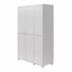 RealRooms Basin Framed 3 Door Wardrobe -Baxton Studio Shop GUEST 3ce6ca63 caf5 48b5 a8dc f9b78366e31b