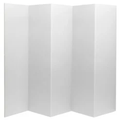 6" Cardboard Room Divider 5 Panel - Oriental Furniture -Baxton Studio Shop GUEST 3d20e170 291c 4774 bb98 3c24a5a27aa1