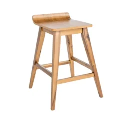 Carter Counter Height Barstool Natural - ClickDecor
