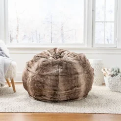 Monroe Bean Bag Chair - Christopher Knight Home -Baxton Studio Shop GUEST 3d719c62 1030 408f 99fd 144cb05db0bf