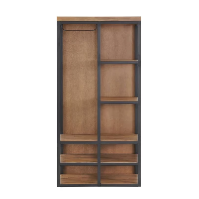 58" Lloyd Hall Tree Natural - Alaterre Furniture 2 58" Lloyd Hall Tree Natural - Alaterre Furniture - Image 2