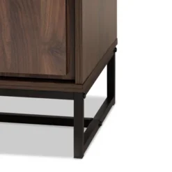 Neil Wood And Metal Storage Cabinet Brown/Black - Baxton Studio 11 Neil Wood And Metal Storage Cabinet Brown/Black - Baxton Studio -Baxton Studio Shop GUEST 3dd44042 25ad 4d76 9aef 9b82b9d035a0