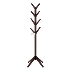 Hastings Home Modern Freestanding Wooden Coat Rack - Hall Tree For Jackets, Hats, And Purses -Baxton Studio Shop GUEST 3df9b056 86ea 4b78 bc5f 5f6bf030daca