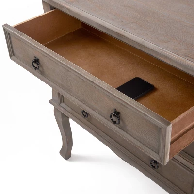 Thomas 3 Drawer Chest Gray - ClickDecor 6 Thomas 3 Drawer Chest Gray - ClickDecor - Image 6