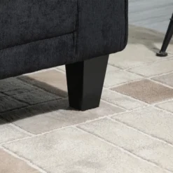 HOMCOM Modern 3-Seater Sofa 78" Thick Padded Comfy Couch With 2 Pillows, Corduroy Fabric Upholstery, Pine Wood Legs And Rounded Arms For Living Room 9 HOMCOM Modern 3-Seater Sofa 78" Thick Padded Comfy Couch With 2 Pillows, Corduroy Fabric Upholstery, Pine Wood Legs And Rounded Arms For Living Room -Baxton Studio Shop GUEST 3ea603e2 b0cc 4adc 9914 7a760cd98ee6