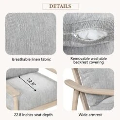 Retro Accent Chair With Solid Wood Frame And Vertical Slatted Back-ModernLuxe 20 Retro Accent Chair With Solid Wood Frame And Vertical Slatted Back-ModernLuxe -Baxton Studio Shop GUEST 3f1122ef 14ec 416c ba8b 54413994dc8e