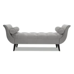 Jennifer Taylor Home Alma Tufted Flared Arm Entryway Bench 29 Jennifer Taylor Home Alma Tufted Flared Arm Entryway Bench -Baxton Studio Shop GUEST 3f403208 72c2 403d 969e 74c63f36724c