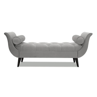 Jennifer Taylor Home Alma Tufted Flared Arm Entryway Bench 14 Jennifer Taylor Home Alma Tufted Flared Arm Entryway Bench - Image 14
