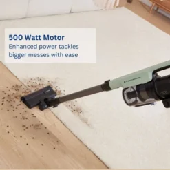 Tineco GO Pet Cordless Stick Vacuum With ZeroTangle Brush Technology Seafoam Green: HEPA Filter, Pet Hair, Multi-Surface -Baxton Studio Shop GUEST 3f519c63 250b 43f6 bbeb 280ea9e797cb