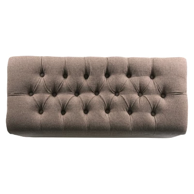 Tufted Storage Bench - HomePop 4 Tufted Storage Bench - HomePop - Image 4