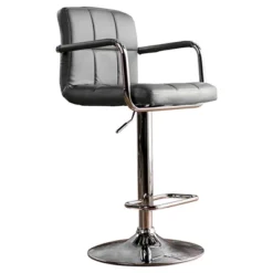 Ethan Adjustable Swivel Barstool With Arms - Furniture Of America 22 Ethan Adjustable Swivel Barstool With Arms - Furniture Of America -Baxton Studio Shop GUEST 403c43d5 1f1b 47e7 b5b1 5334ffe07bc1