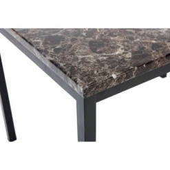 Arjen Rectangular Dining Table Black/Brown Finish - Boraam 6 Arjen Rectangular Dining Table Black/Brown Finish - Boraam -Baxton Studio Shop GUEST 407375ec 76c4 4dde 9956 024b983d7550