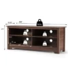 Costway 58'' TV Stand Entertainment Media Center Console Wood Storage Furniture Espresso