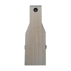 Single Bottle Rustic White Wood Wall Mount Wine Rack - Foreside Home & Garden -Baxton Studio Shop GUEST 40d56535 6a9b 434a a5a7 e2f0bed97072