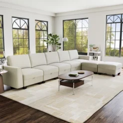 140"Sectional Couch For Living Room, Oversized Modular Sectional Sofa, U Shaped Modular Couch With Storage 15 140"Sectional Couch For Living Room, Oversized Modular Sectional Sofa, U Shaped Modular Couch With Storage -Baxton Studio Shop GUEST 41073f3e 2f95 4b62 9ab8 3b5332235893