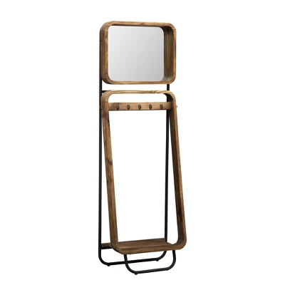 Burnham Home Arya Hall Tree Natural - Boraam 1 Burnham Home Arya Hall Tree Natural - Boraam