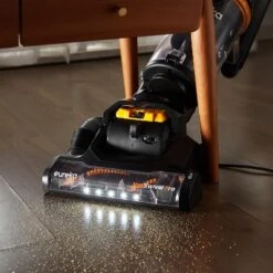 Eureka MaxSwivel Pro Upright Vacuum With Pet Tool, Bagless, Yellow -Baxton Studio Shop GUEST 414da121 8543 4f51 afc3 ac41cd9cf943