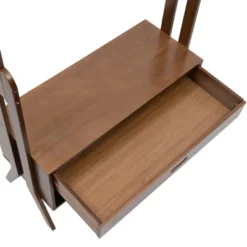 YIYIBYUS Bamboo Garment Rack, Freestanding Closet Organizers, Coat Rack With Drawer -Baxton Studio Shop GUEST 41f718df 729d 43bd a0a8 13aed877805f