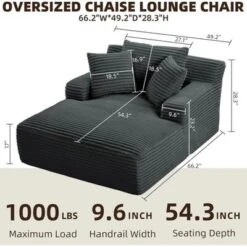 Aukfa Corduroy Sleeper Sofa Bed & Cloud Lounge Chair,No Assembly, Deep Seat, Armrests, 2 Pillows | Boneless Upholstered Chaise For Indoor Comfort 12 Aukfa Corduroy Sleeper Sofa Bed & Cloud Lounge Chair,No Assembly, Deep Seat, Armrests, 2 Pillows | Boneless Upholstered Chaise For Indoor Comfort -Baxton Studio Shop GUEST 4240ba46 63a6 436c 9e78 8ea23847b7a9