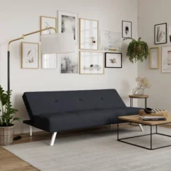 Sorenson Convertible Futon Sofa Bed Charcoal - Serta -Baxton Studio Shop GUEST 42c7dc0f 0237 407c a304 10bec7e90c19