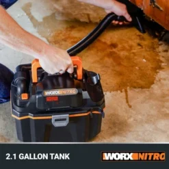 Worx Nitro WX031L.9 20V 2.1 Gal Cordless Wet/Dry Vacuum (No Battery And Charger Included - Tool Only) 10 Worx Nitro WX031L.9 20V 2.1 Gal Cordless Wet/Dry Vacuum (No Battery And Charger Included - Tool Only) -Baxton Studio Shop GUEST 42dc367e 7443 437c 96b1 77fe15b3f359