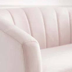 Prospect Channel Tufted Performance Velvet Loveseat Sofa Pink - Modway 12 Prospect Channel Tufted Performance Velvet Loveseat Sofa Pink - Modway -Baxton Studio Shop GUEST 434065ed 27df 4323 8ca4 1d3b2f6274c1