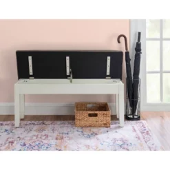 Emma Storage Bench - Powell Company -Baxton Studio Shop GUEST 43570b99 ea09 464c a22d 653530573e26