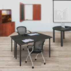 Kee Folding Training Seminar Table - Regency -Baxton Studio Shop GUEST 43ee42ed 3abe 4f47 9041 7c35fd861a39
