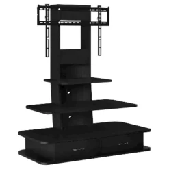 Solar TV Stand For TVs Up To 70" With Mount And Drawers - Room & Joy -Baxton Studio Shop GUEST 43f0a981 8c9f 4a73 af0f 2ee0f45e7cc3