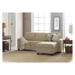 Palisades Reclining Sectional With Right Storage Chaise - Serta -Baxton Studio Shop GUEST 44027ba4 4cf6 40bc b58e 4c4ed36a16d2