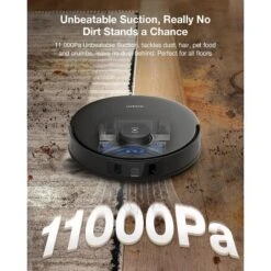 ECOVACS DEEBOT T30S PRO Robot Vacuum And Mop, 11000Pa, AI Avoidance, AI Re-mop, ZeroTangle Tech