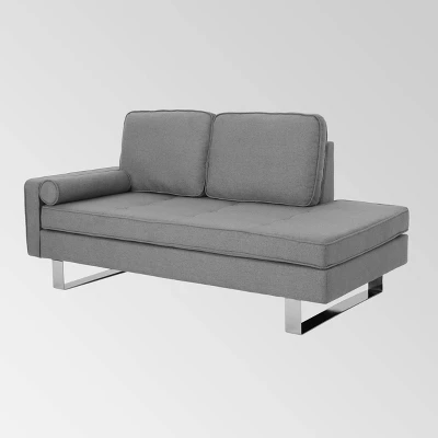 Typhaine Modern Chaise Loveseat - Christopher Knight Home 6 Typhaine Modern Chaise Loveseat - Christopher Knight Home - Image 6