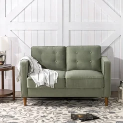 53" Lauren Loveseat Sofa Pearl Green - Zinus -Baxton Studio Shop GUEST 44c78dcf c8af 4513 b721 2e6c98030493