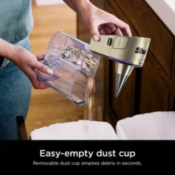 Shark PowerDetect Ultra-Light Corded Stick Vacuum With DuoClean Detect Technology And Self-Cleaning Brushroll Purple HZ4002 -Baxton Studio Shop GUEST 44d8321a cd5a 4527 804f a9569694b05d