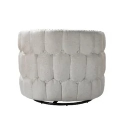 Jorge Curved And Ergonomic Design Barrel Chair With Decorative Nailhead Tirms Swivel Chair | ARTFUL LIVING DESIGN 17 Jorge Curved And Ergonomic Design Barrel Chair With Decorative Nailhead Tirms Swivel Chair | ARTFUL LIVING DESIGN -Baxton Studio Shop GUEST 458b2f82 78a2 4c9d 97ac 3088e6744620