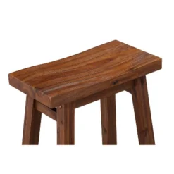 3pc Rectangular Brittany Bar Height Dining Set Wire Brushed Finish Chestnut - Boraam -Baxton Studio Shop GUEST 45983e65 33b6 4272 8dc7 9408e9867787