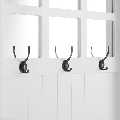 Plymouth Hall Tree White - Crosley 9 Plymouth Hall Tree White - Crosley - Image 9